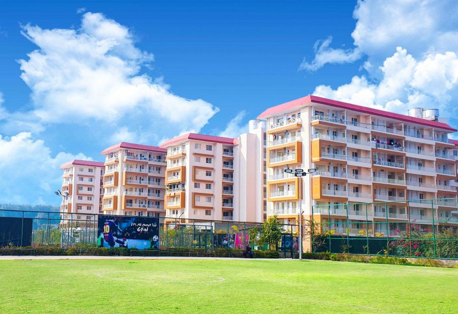 Ganga Towers ready-to-move-in 2 BHK apartments at River Valley Township