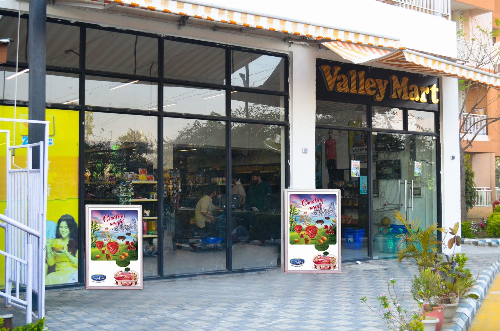 Valley Mart daily needs store front at River Valley Township